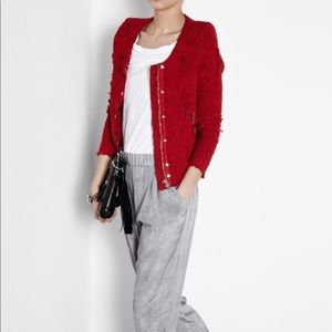 Iro distressed jacket